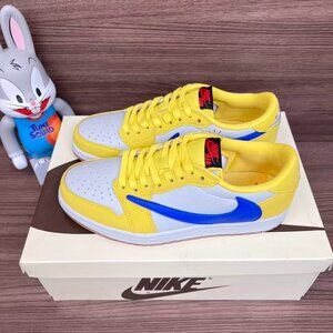 Nike Air Jordan 1 low x Travis Scott Canary